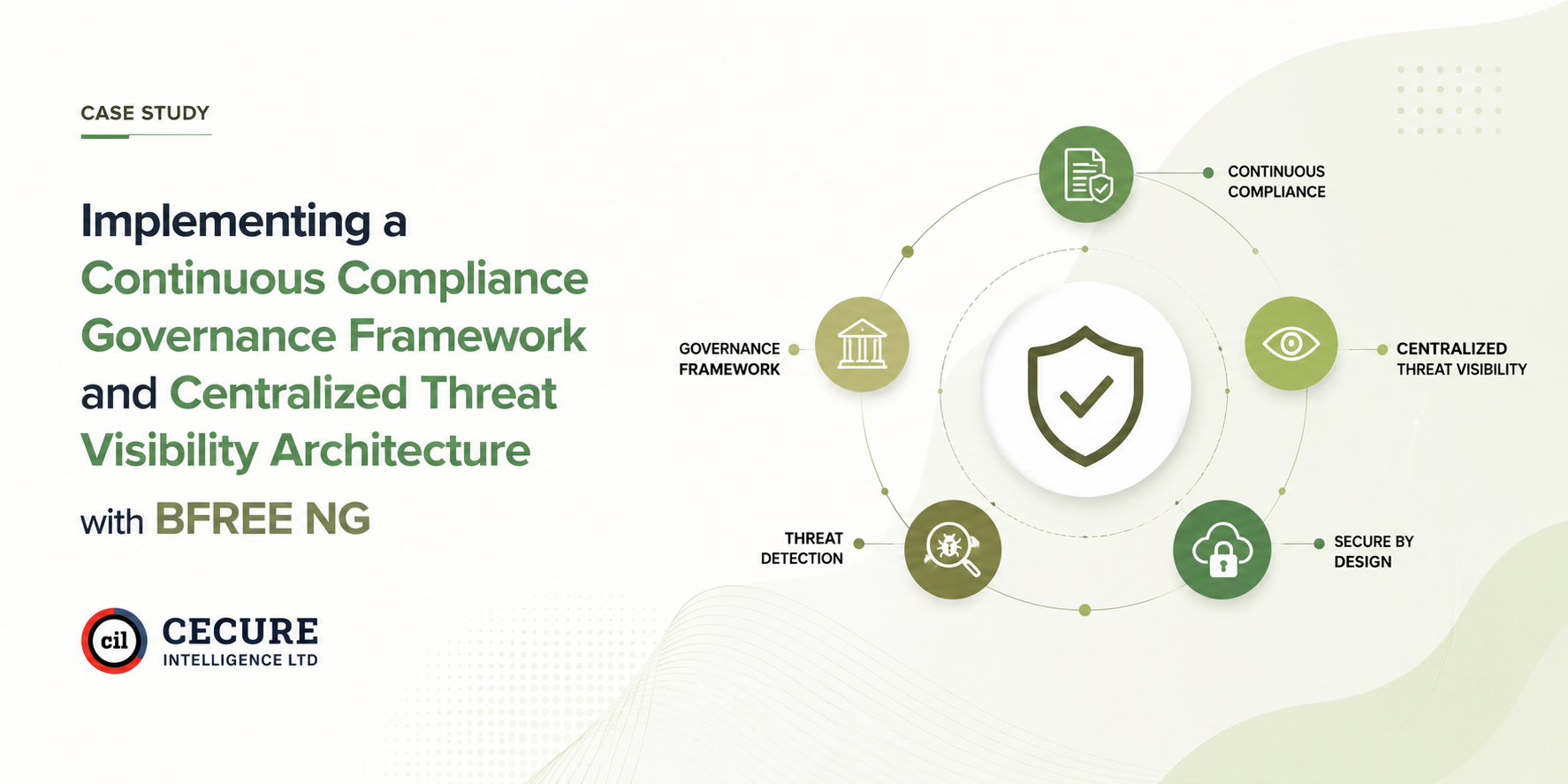 Implementing a Continuous Compliance Governance Framework and Centralized Threat Visibility Architecture with BFREE NG